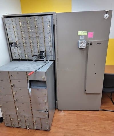 Bank safe liquidation