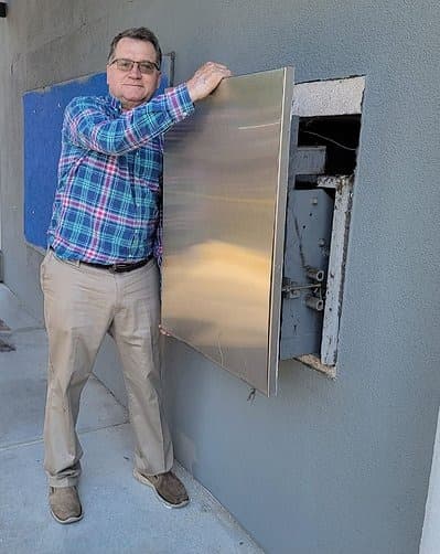 Bank vault equipment