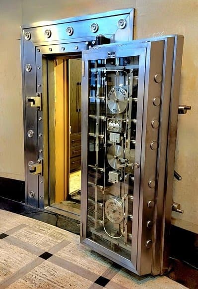 Security vault installation