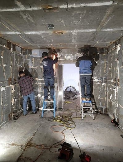 High-security vault door