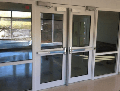 Ballistic glass window