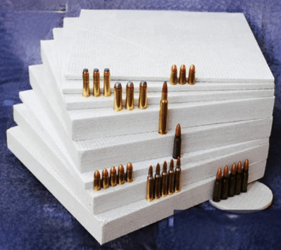 Commercial bulletproof glass