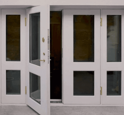Bulletproof glass partition