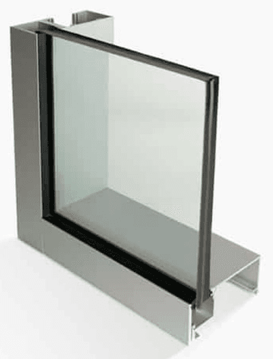 Security glass installation
