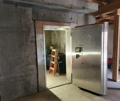 Bunker storage area