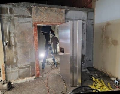 Bunker interior space