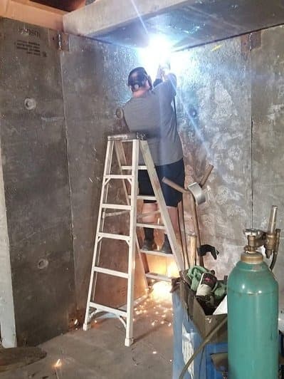 Bunker construction project