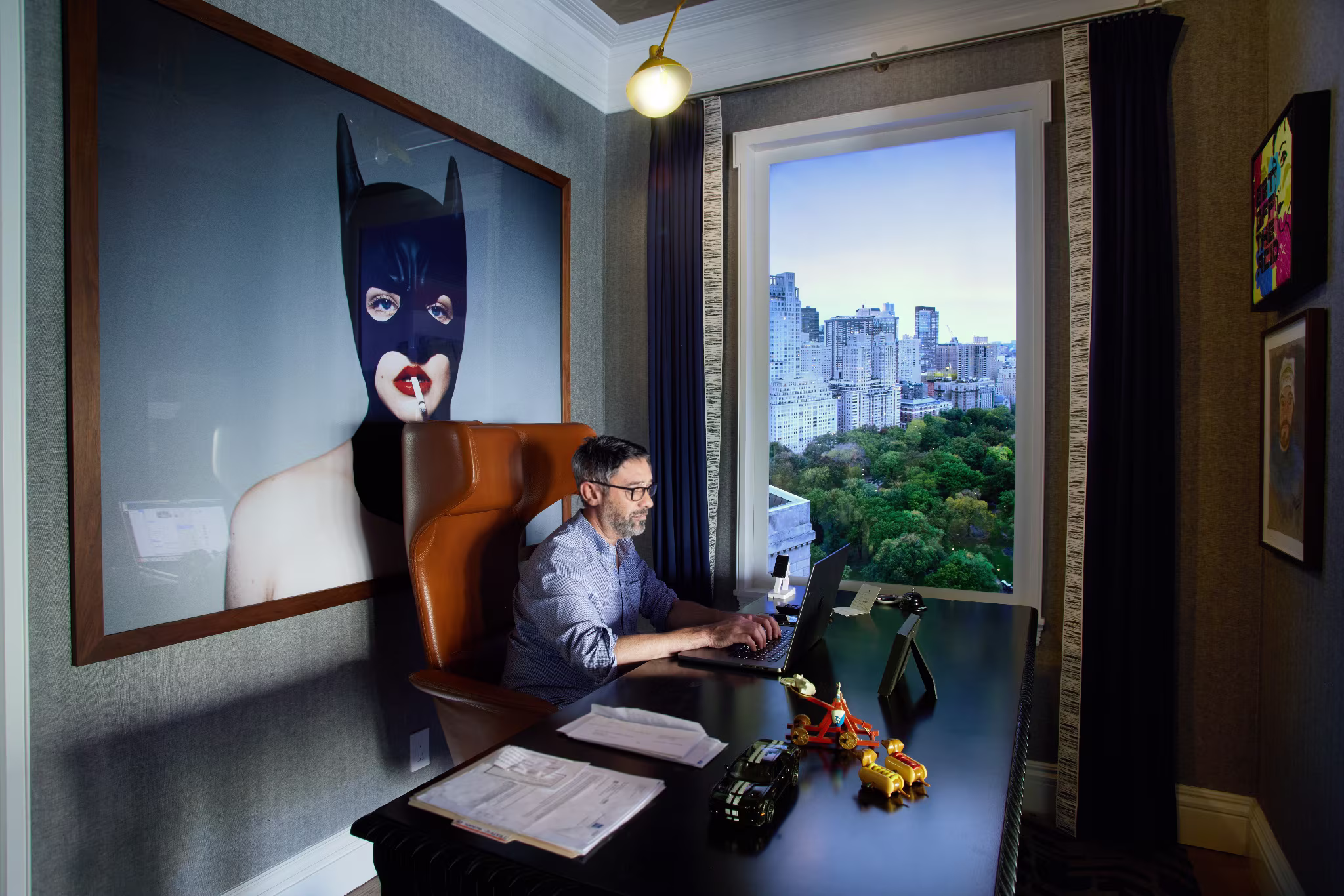 Digital window wellness space