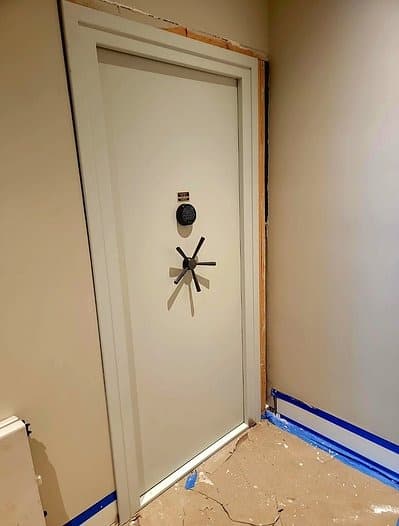 Panic room door