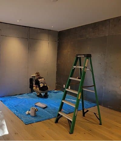 Panic room installation