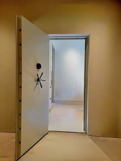 Safe room interior