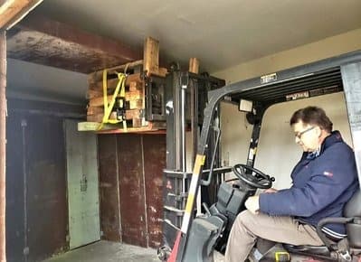 Residential safe room door