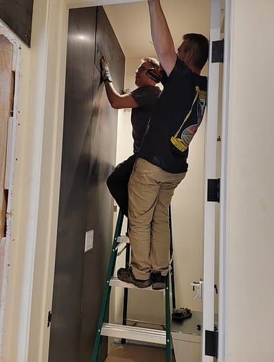 Panic room installation system