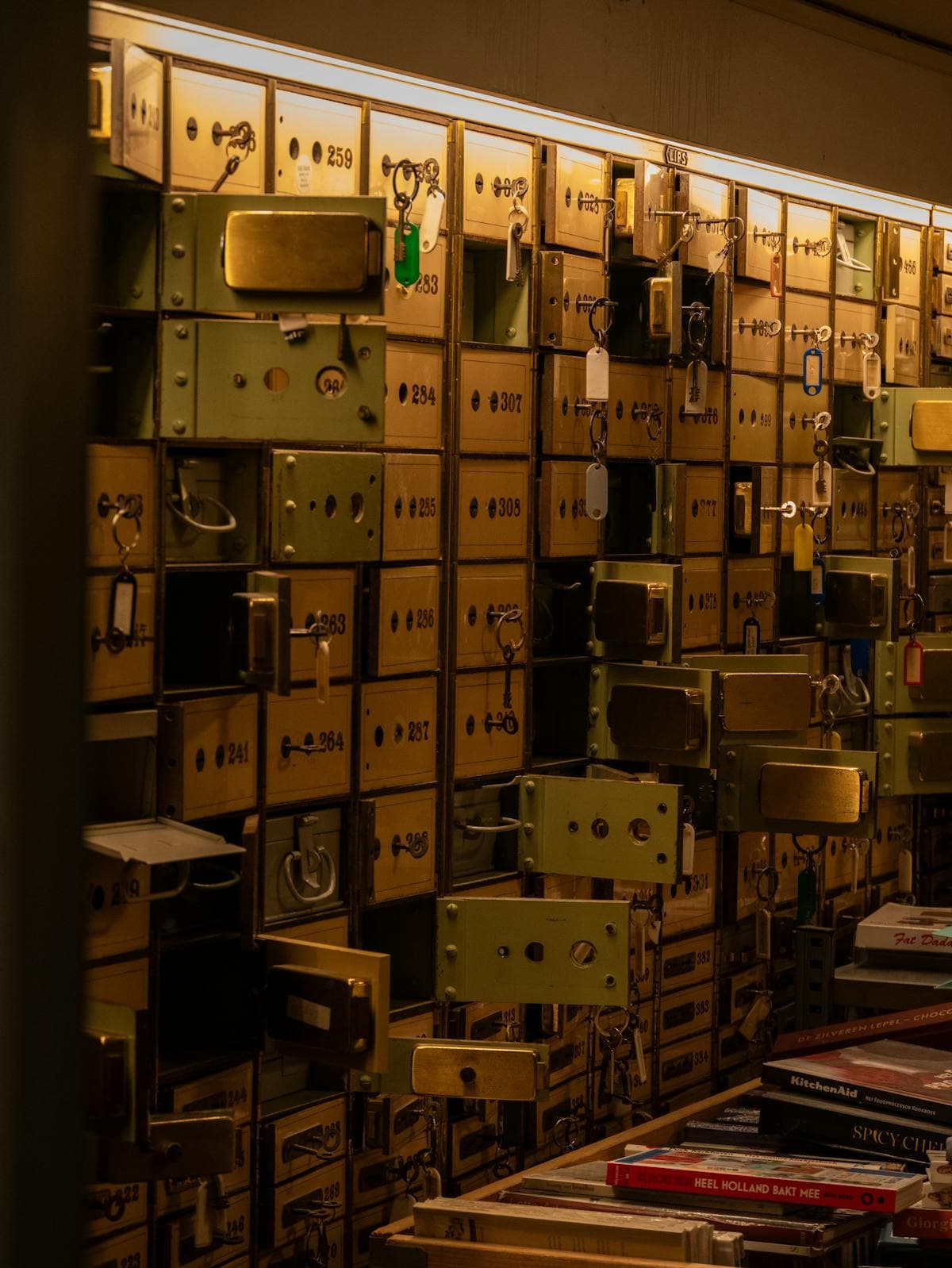 Private safe deposit box